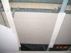 Asbesthaus - Site: Asbestos-containing lightweight panels as fire protection | © 2019, CRB Analyse Service GmbH | © CRB Analyse Service GmbH