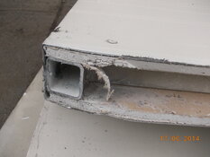 Asbesthaus - Site: Asbestos-containing lightweight panels as fire protection | © 2019, CRB Analyse Service GmbH | © CRB Analyse Service GmbH