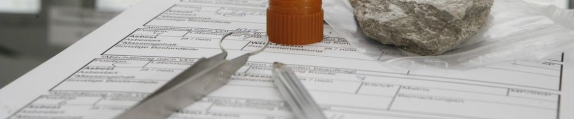 CRB GmbH | Preparazioni per l'analisi dell'amianto 3 | © CRB Analysis Service GmbH
