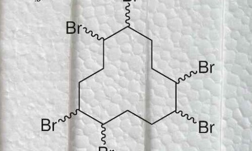 Skeletal formula of an HBCD molecule | © CRB Analyse Service GmbH